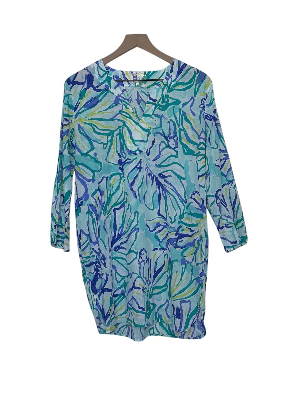 Lilly Pulitzer Small Oasis Swim Cover Up Tunic Stay Cool Resort Vacation Cruise - Picture 1 of 6